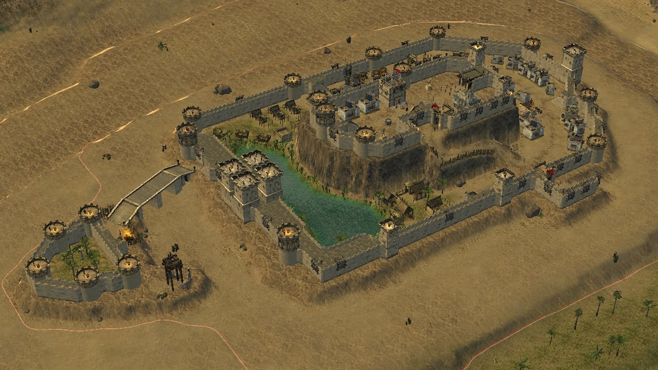 stronghold crusader basic castles
